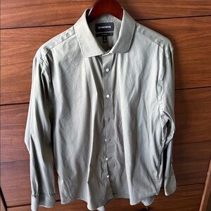 Bonobos Light Olive Green Casual Button Down Shirt